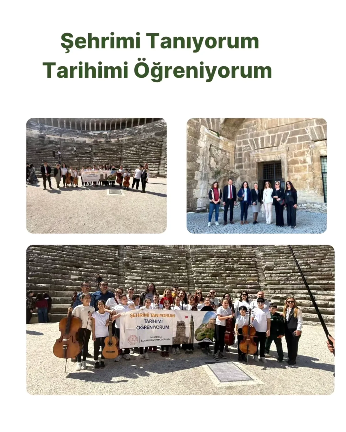 Dezavantajlı Öğrenciler Aspendos'ta Tarihi Yolculuk Yaşadı Dezavantajlı Öğrenciler Aspendos'ta Tarihi Yolculuk Yaşadı