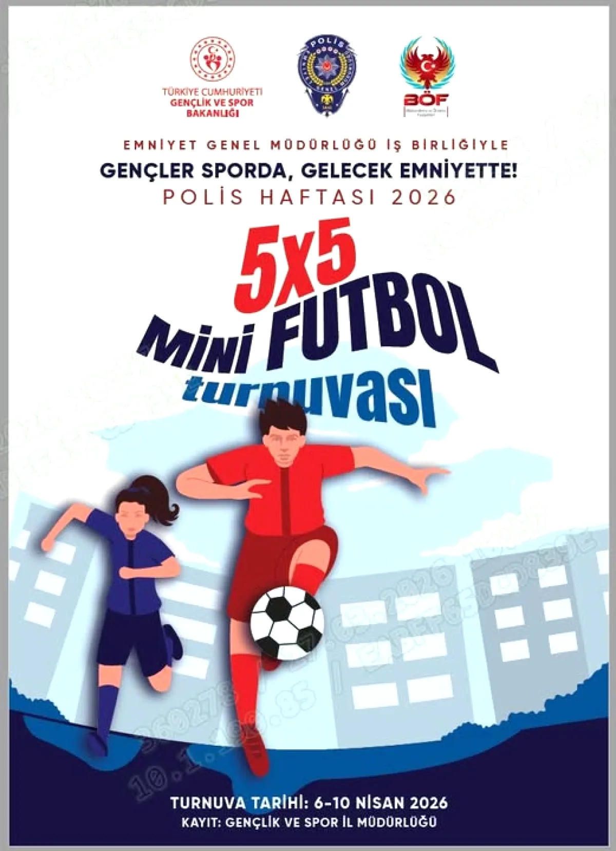 5x5 Futbol Turnuvası Başlıyor! Gençler Adana'da Sahaya Çıkıyor 5x5 Futbol Turnuvası Başlıyor! Gençler Adana'da Sahaya Çıkıyor