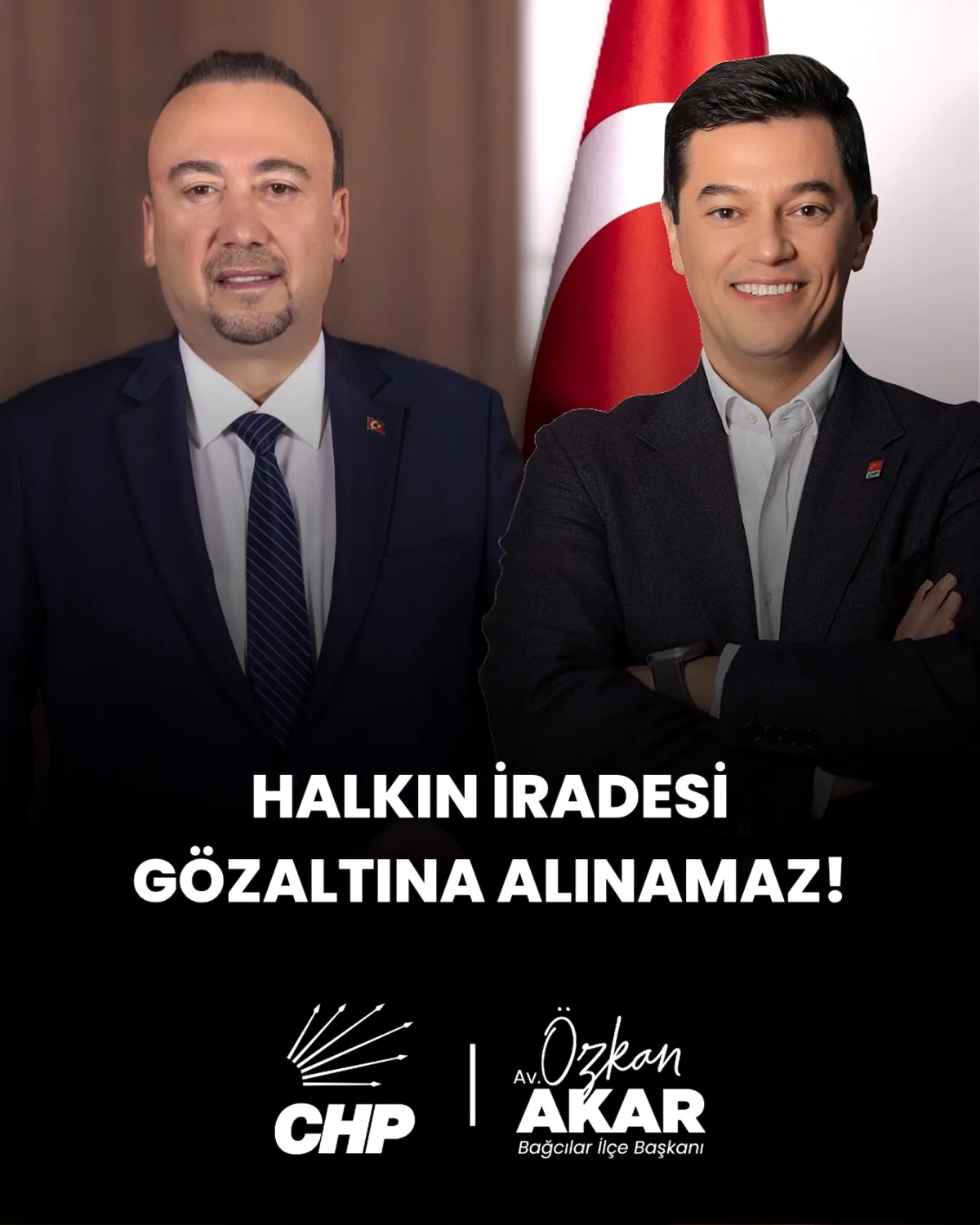 CHP Bağcılar'dan Gözaltılara Tepki: "Baskılar Bizi Yıldıramaz" CHP Bağcılar'dan Gözaltılara Tepki: "Baskılar Bizi Yıldıramaz"