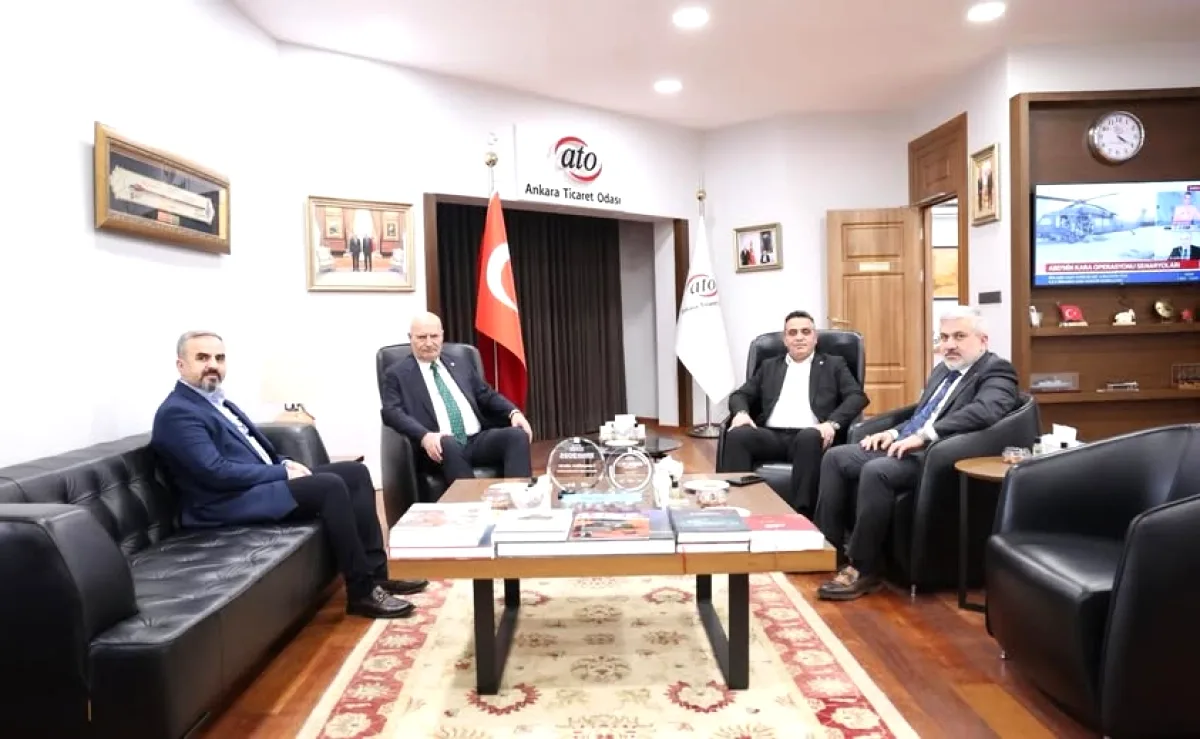 ATO Başkanı Baran'dan Sigortacılık Komitesi'ne Kabul ATO Başkanı Baran'dan Sigortacılık Komitesi'ne Kabul