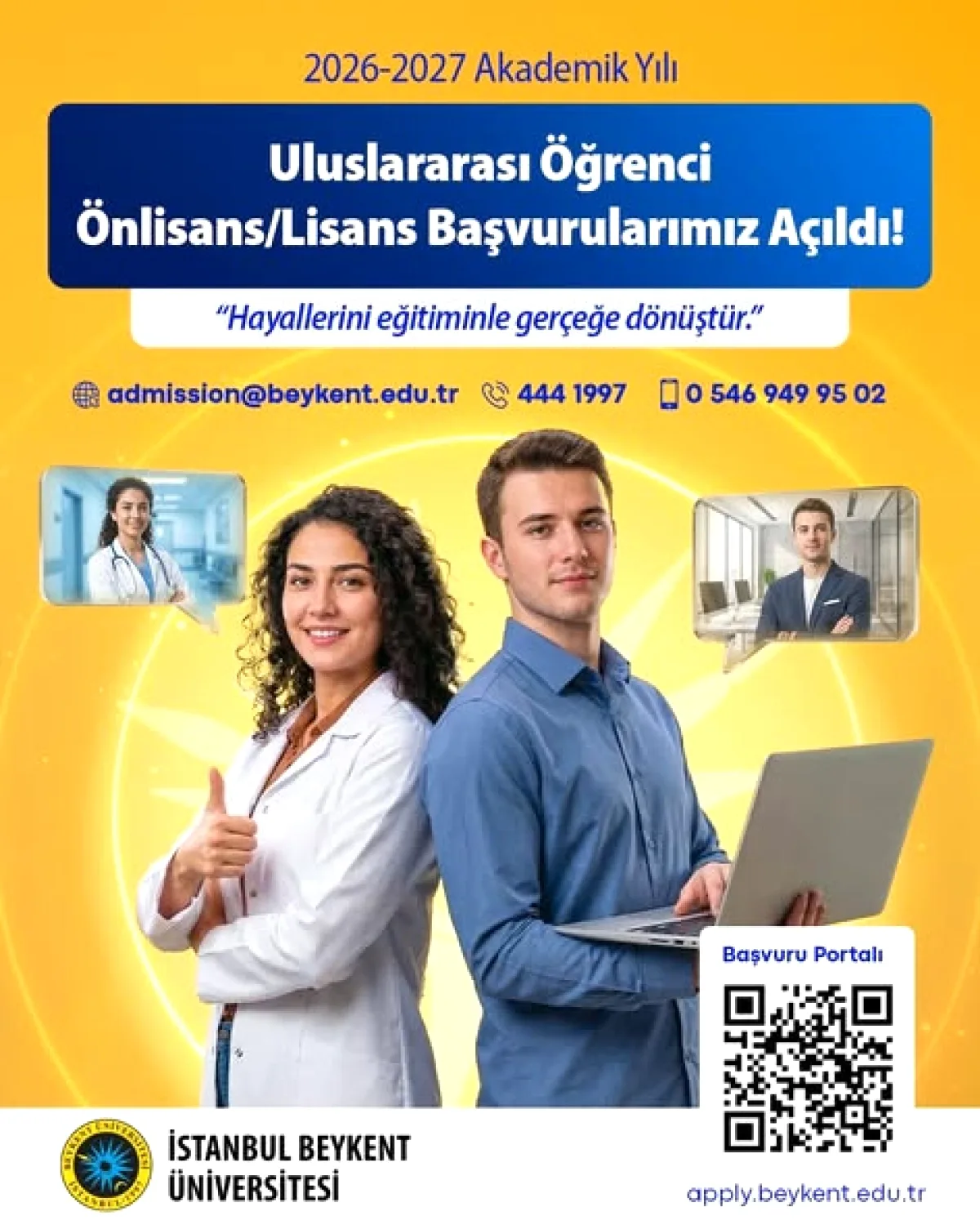 Beykent Üniversitesi Uluslararası Öğrenci Başvurularını Açtı Beykent Üniversitesi Uluslararası Öğrenci Başvurularını Açtı