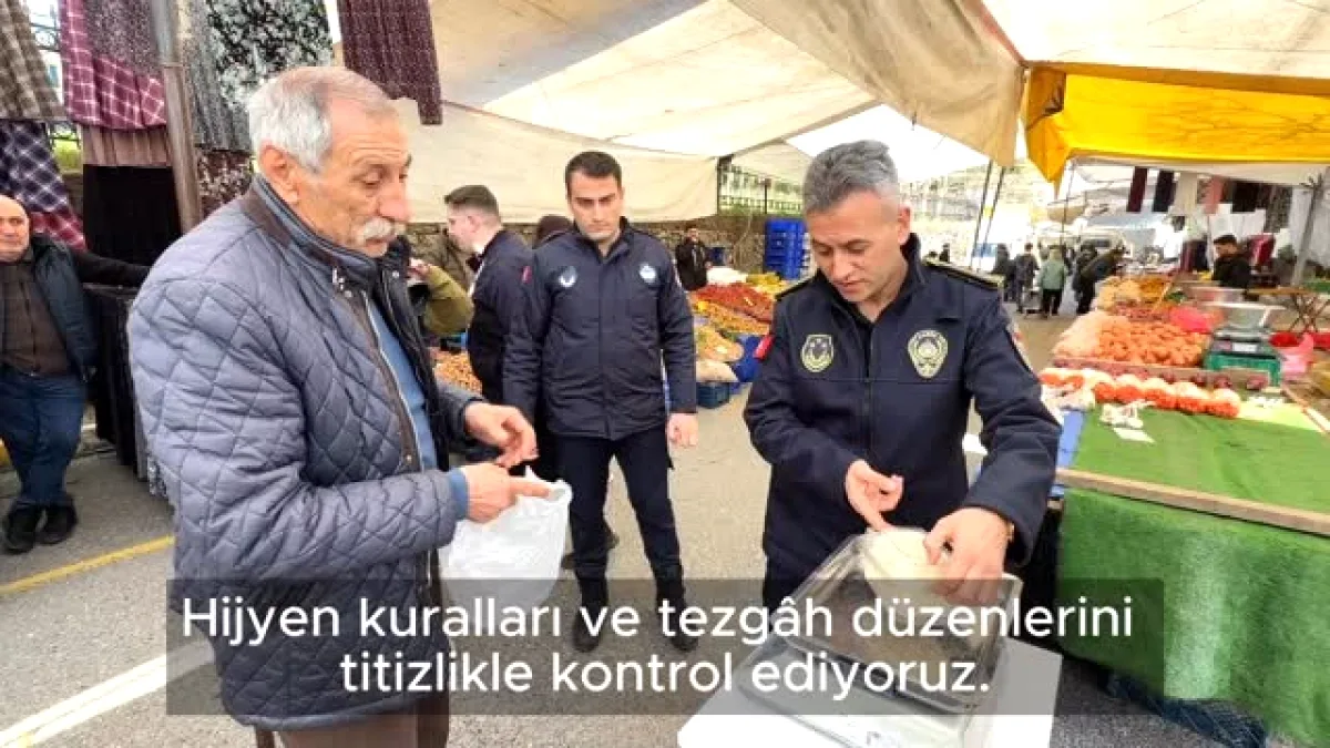 Şile'de Pazar Denetimleri: Zabıta Hijyen ve Fiyat Kontrolünde Şile'de Pazar Denetimleri: Zabıta Hijyen ve Fiyat Kontrolünde