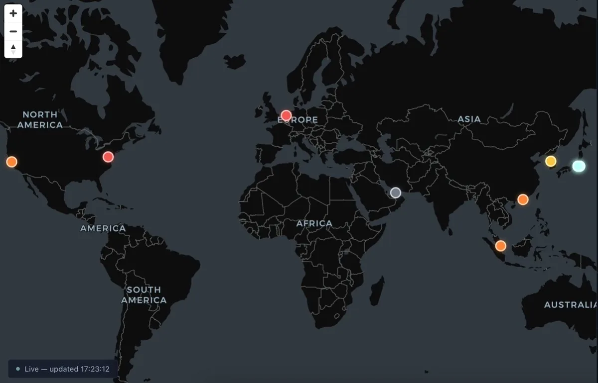 Hyperliquid API Gecikme Haritası: Tokyo 15.9ms, Amsterdam 245ms ile Uçurum Açıyor Hyperliquid API Gecikme Haritası: Tokyo 15.9ms, Amsterdam 245ms ile Uçurum Açıyor