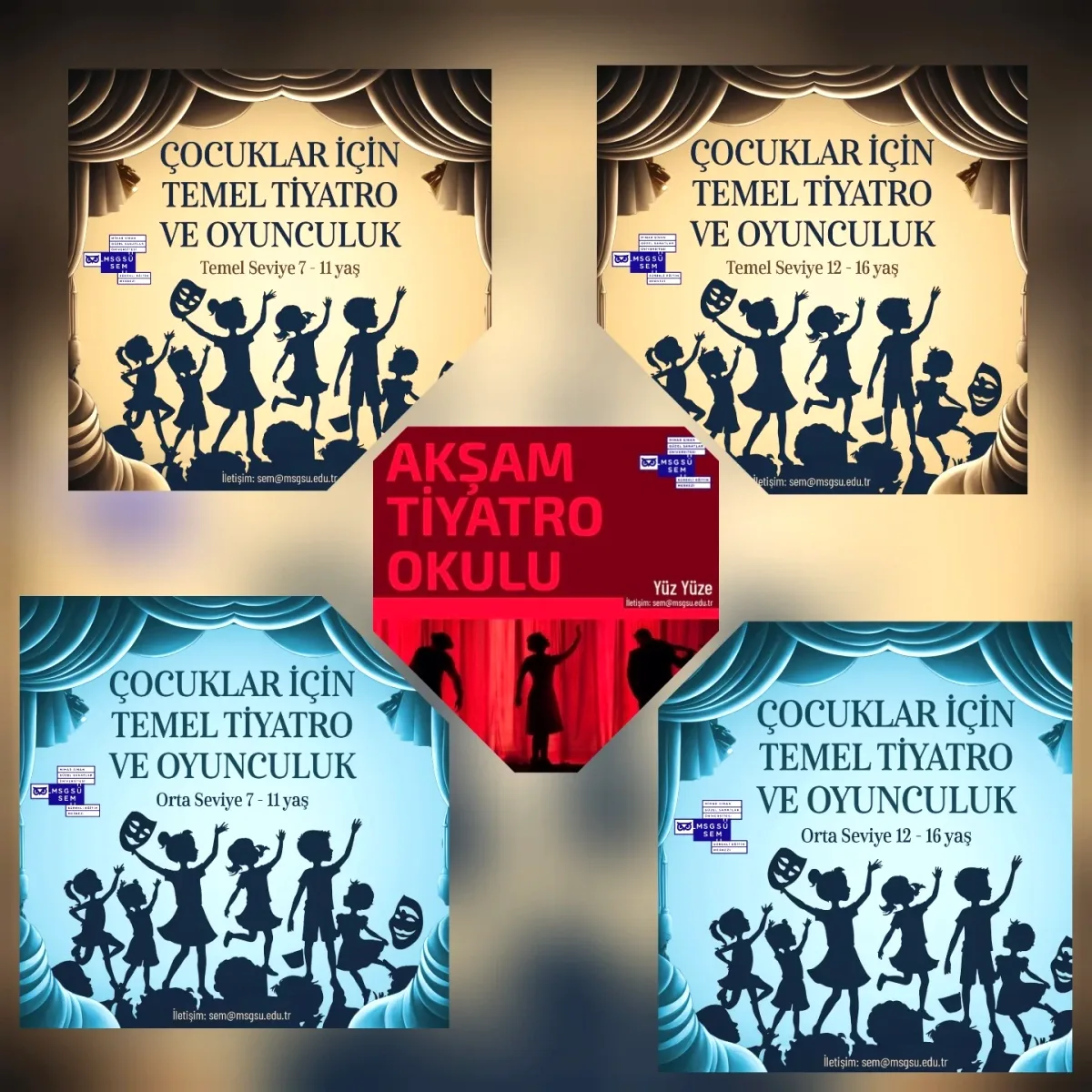 Dünya Tiyatrolar Günü Kutlandı: MSGSÜ'den Tiyatro Sanatına Övgü Dünya Tiyatrolar Günü Kutlandı: MSGSÜ'den Tiyatro Sanatına Övgü