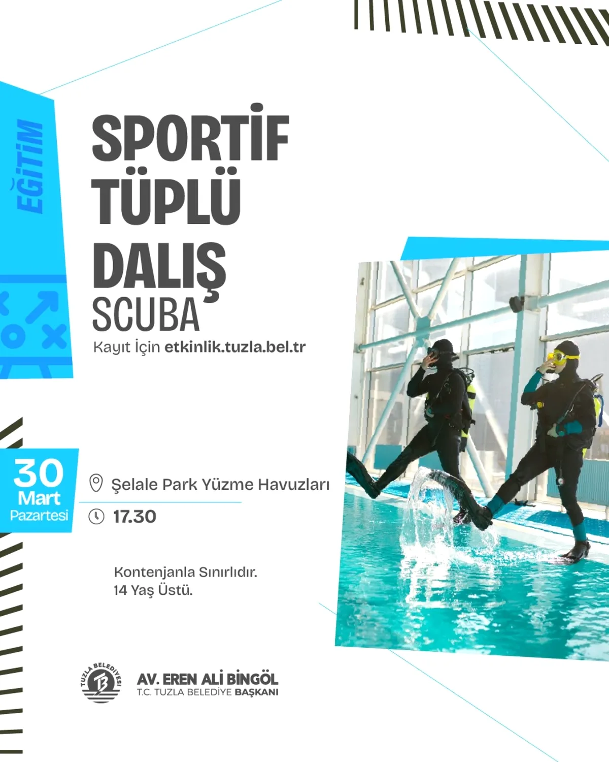 Tuzla'da Deneme Dalışı: 30 Mart'ta Heyecan Bekliyor Tuzla'da Deneme Dalışı: 30 Mart'ta Heyecan Bekliyor