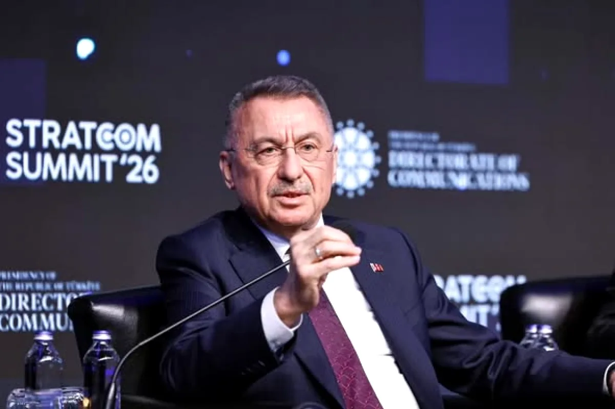 Fuat Oktay, STRATCOM Zirvesi 2026'da Stratejik İletişimi Değerlendirdi Fuat Oktay, STRATCOM Zirvesi 2026'da Stratejik İletişimi Değerlendirdi