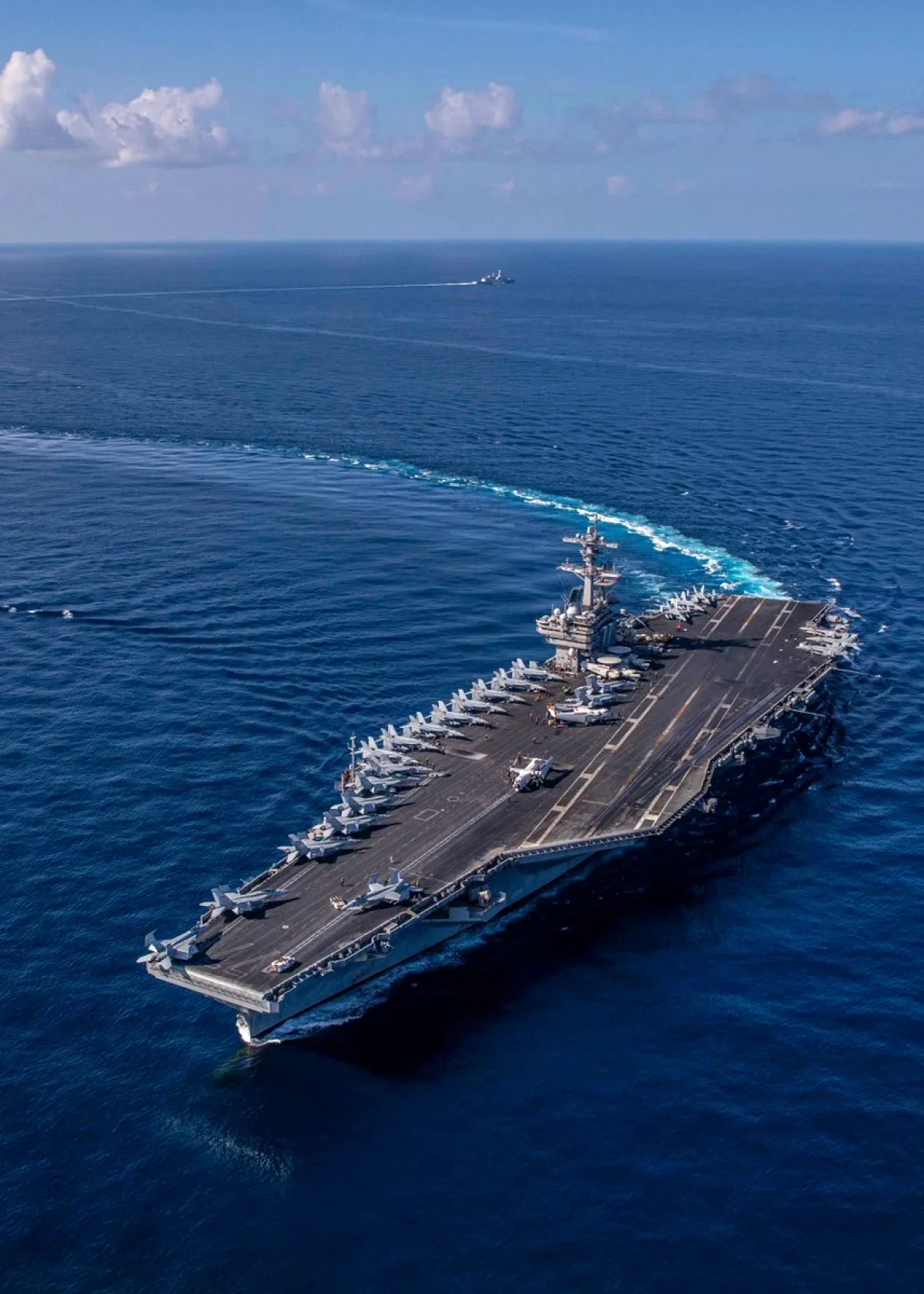 USS George H.W. Bush Orta Doğu'ya Yola Çıktı USS George H.W. Bush Orta Doğu'ya Yola Çıktı