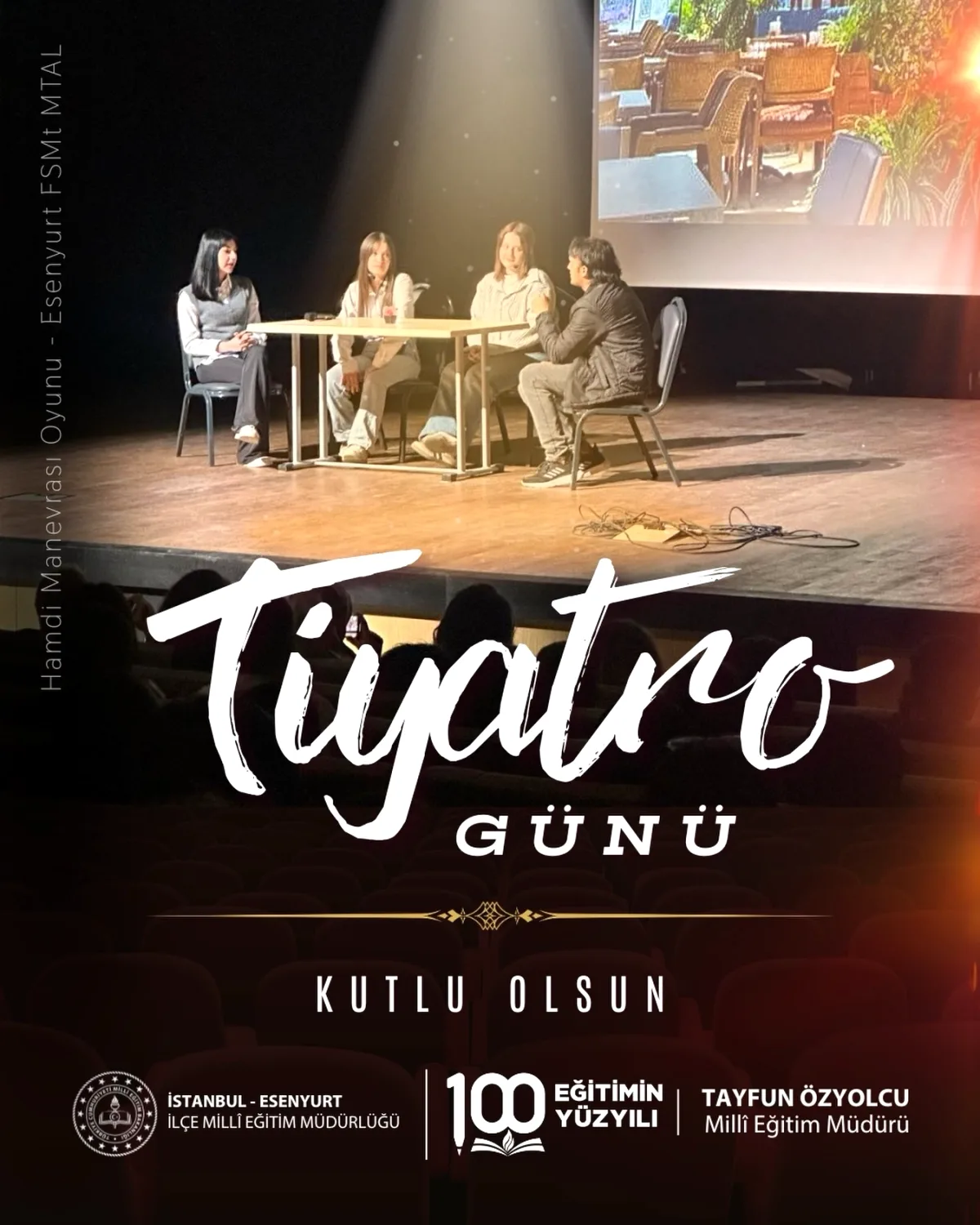 Esenyurt'ta Dünya Tiyatro Günü Kutlandı Esenyurt'ta Dünya Tiyatro Günü Kutlandı