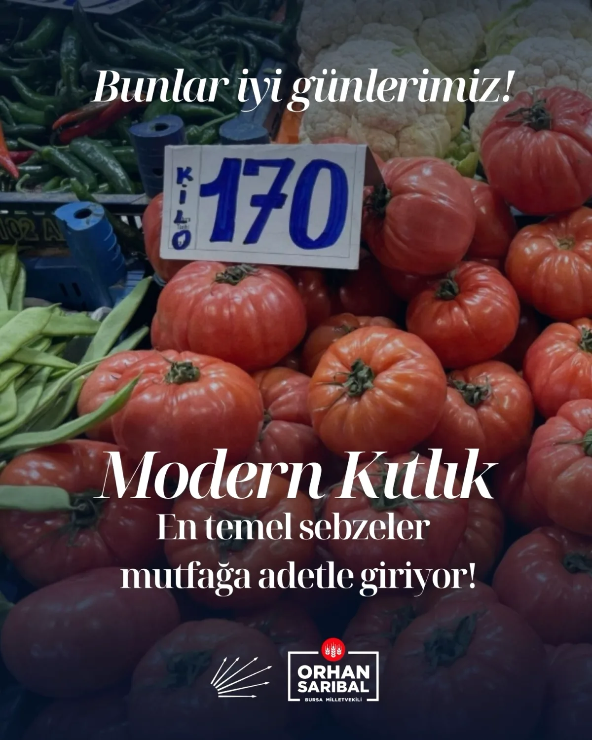 CHP'li Sarıbal'dan Gıda Krizi Tepkisi: Modern Kıtlık Yaşıyoruz CHP'li Sarıbal'dan Gıda Krizi Tepkisi: Modern Kıtlık Yaşıyoruz