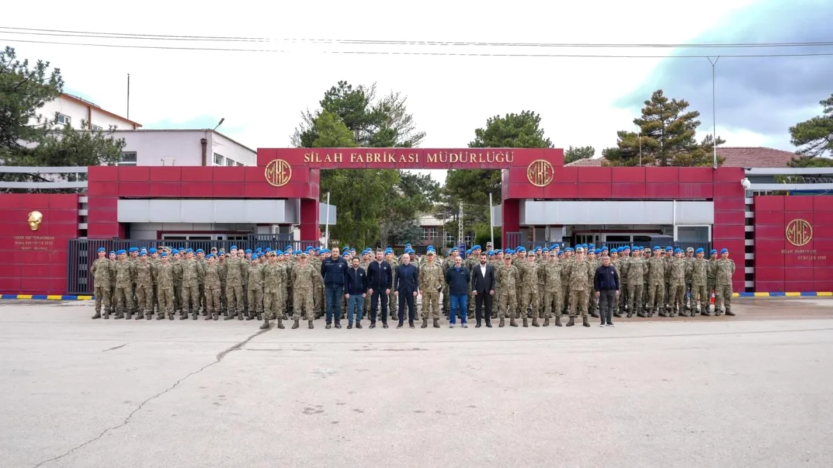 Kara Harp Okulu Öğrencileri MKE Fabrikalarını Ziyaret Etti Kara Harp Okulu Öğrencileri MKE Fabrikalarını Ziyaret Etti
