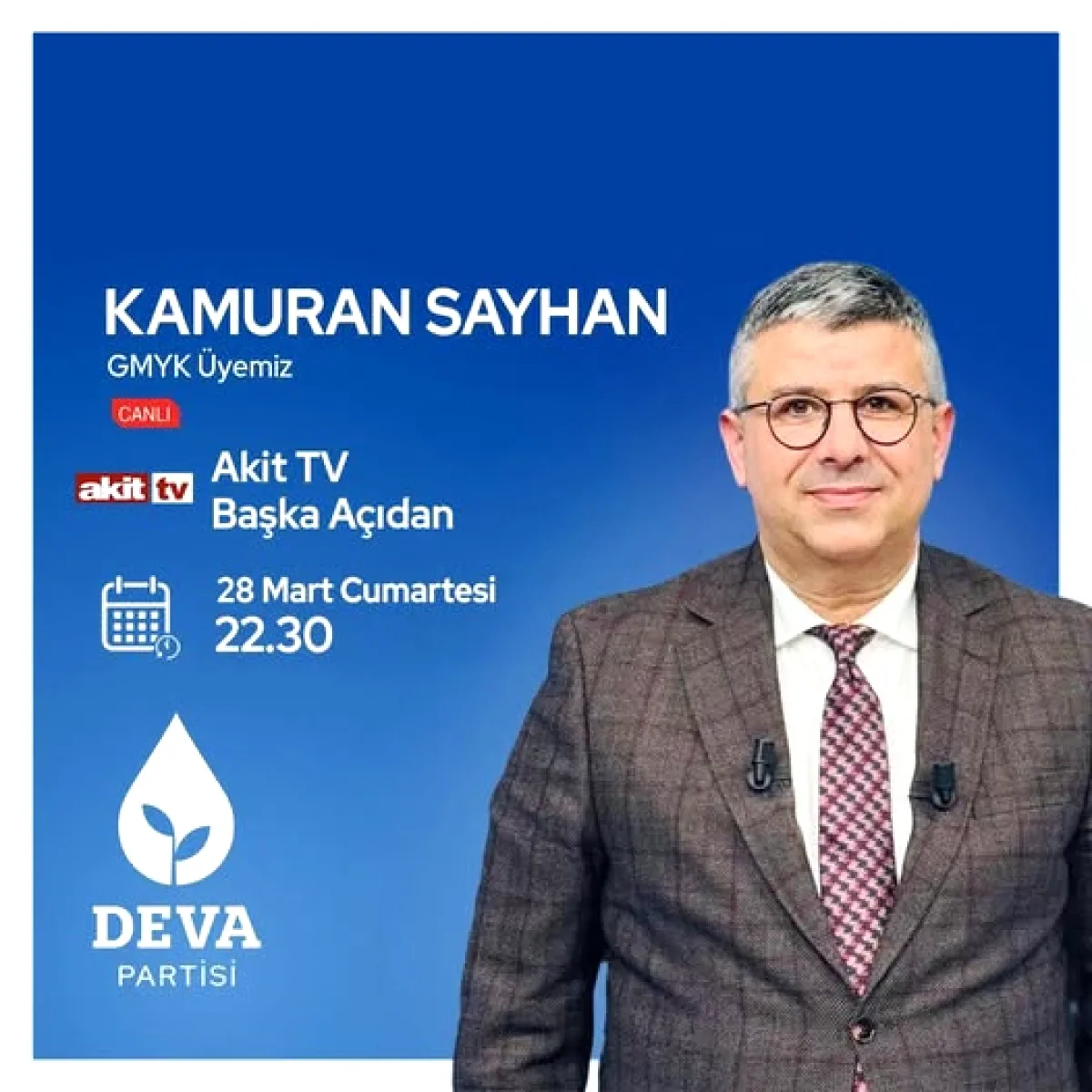 Kamuran Sayhan, Akit TV'de Gündemi Değerlendirecek Kamuran Sayhan, Akit TV'de Gündemi Değerlendirecek