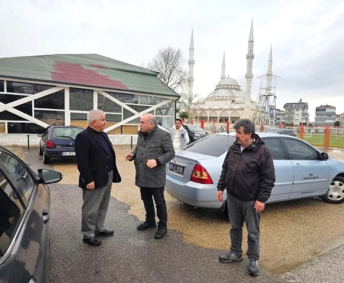 Erdek'te Sınav Güzergahı İncelendi Erdek'te Sınav Güzergahı İncelendi