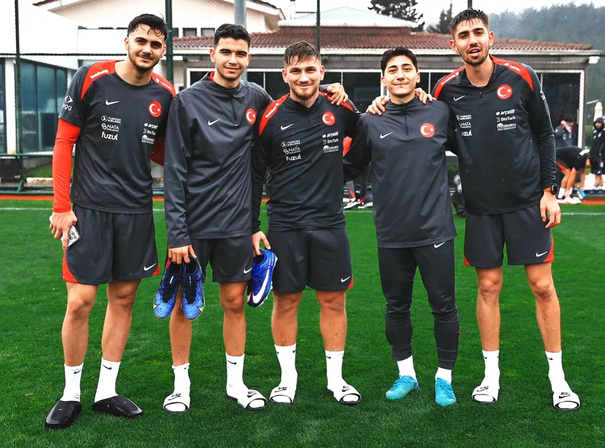 Ümit Millî Takımı Hırvatistan Maçı İçin Hazırlanıyor Ümit Millî Takımı Hırvatistan Maçı İçin Hazırlanıyor