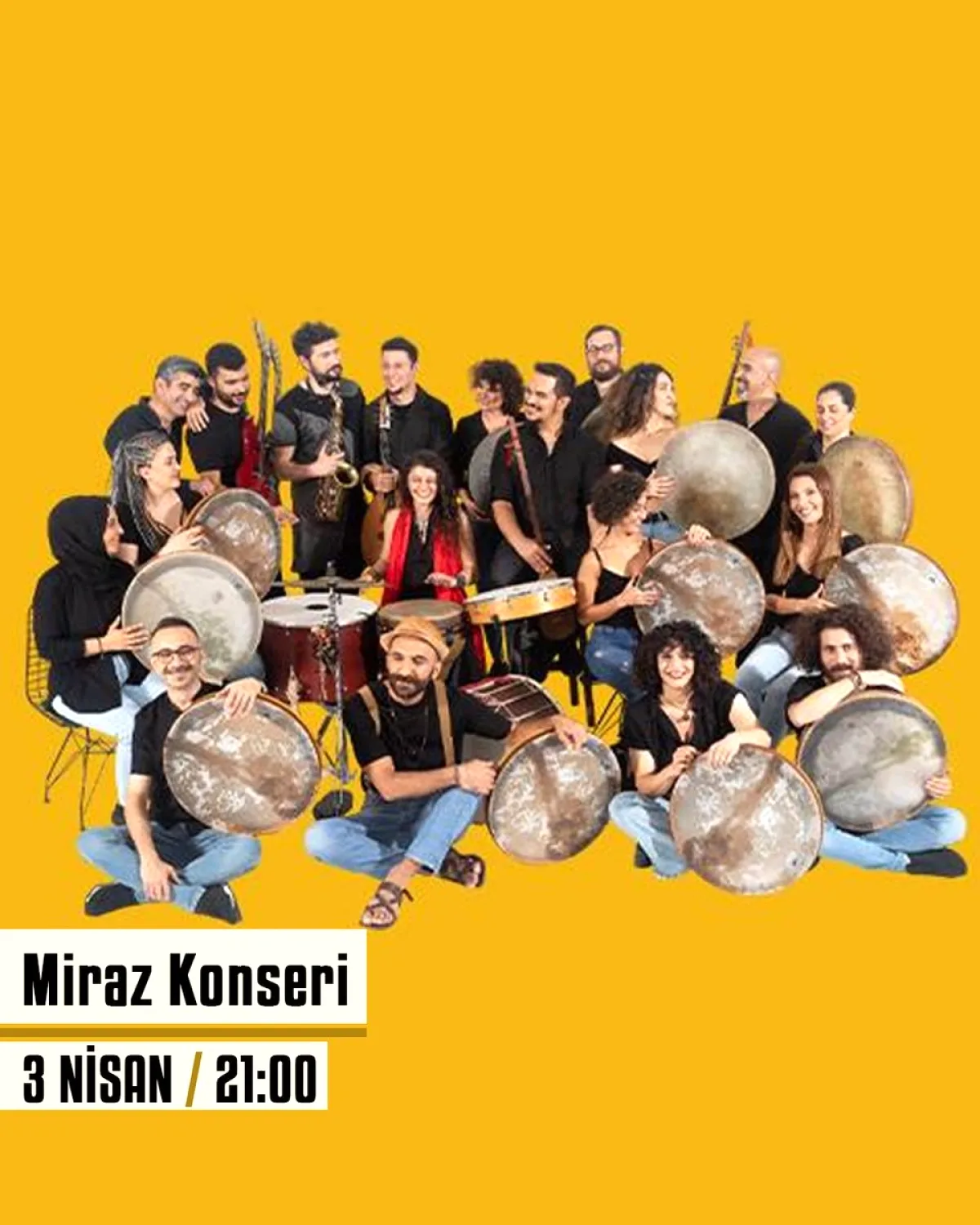 Miraz Konseri 3 Nisan'da Moda Sahnesi'nde! Biletler Satışta Miraz Konseri 3 Nisan'da Moda Sahnesi'nde! Biletler Satışta
