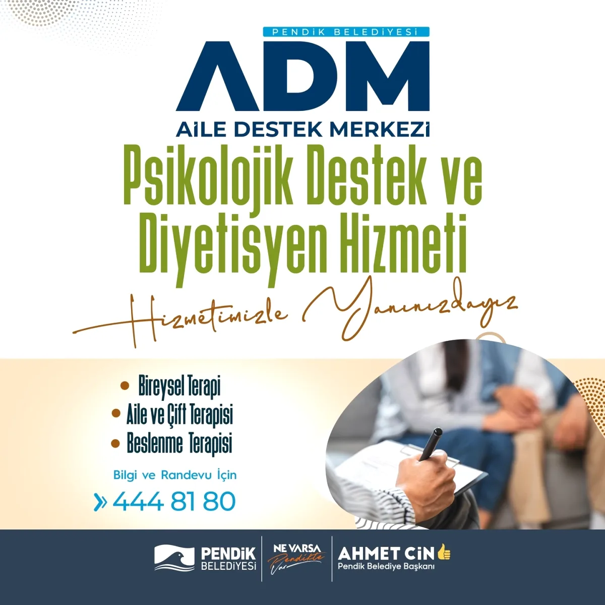 Pendik'te Aileye Özel Psikolojik Destek ve Beslenme Hizmetleri Başladı! Pendik'te Aileye Özel Psikolojik Destek ve Beslenme Hizmetleri Başladı!