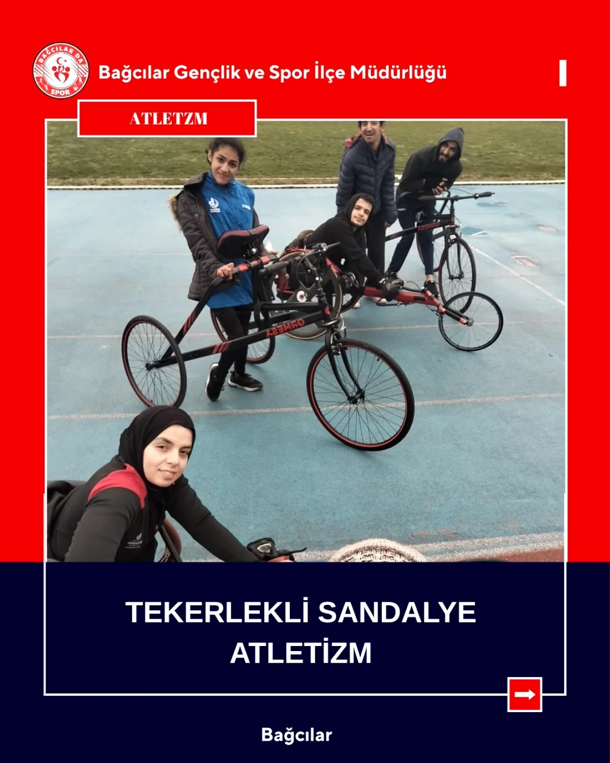 Bağcılar'da Tekerlekli Sandalye Atletizm: Engel Tanımayan Azim Bağcılar'da Tekerlekli Sandalye Atletizm: Engel Tanımayan Azim