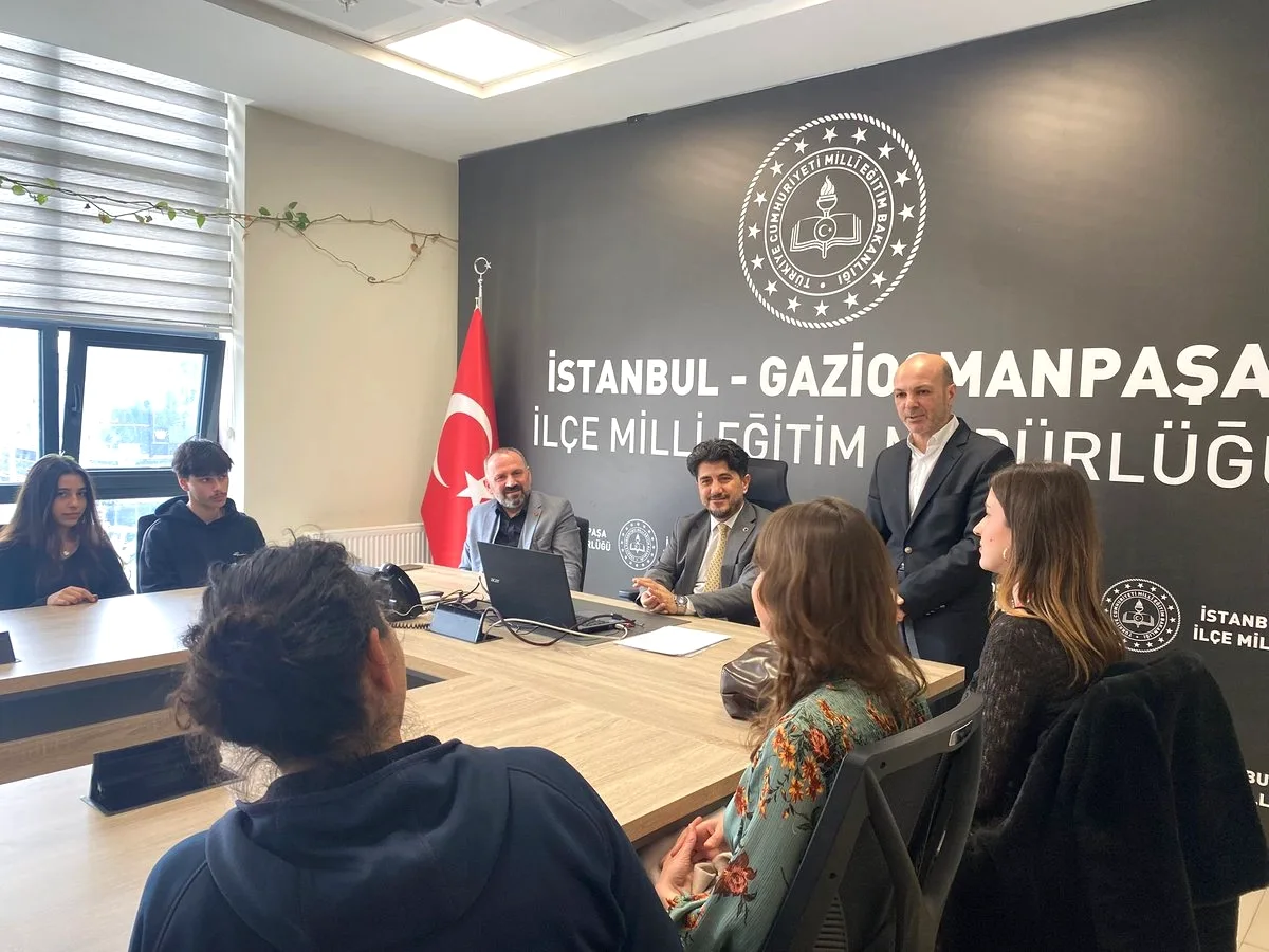 Gaziosmanpaşa'da Almanya'dan Erasmus Heyeti Ağırlandı Gaziosmanpaşa'da Almanya'dan Erasmus Heyeti Ağırlandı