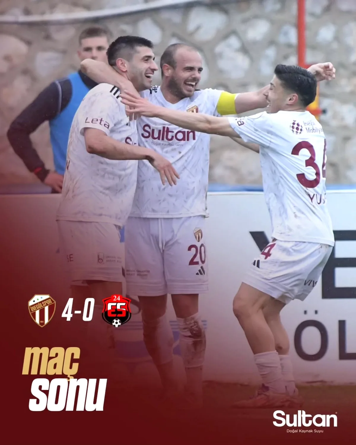 İnegölspor, Erzincanspor'u 4-0 ile Geçti | Maç Sonucu İnegölspor, Erzincanspor'u 4-0 ile Geçti | Maç Sonucu