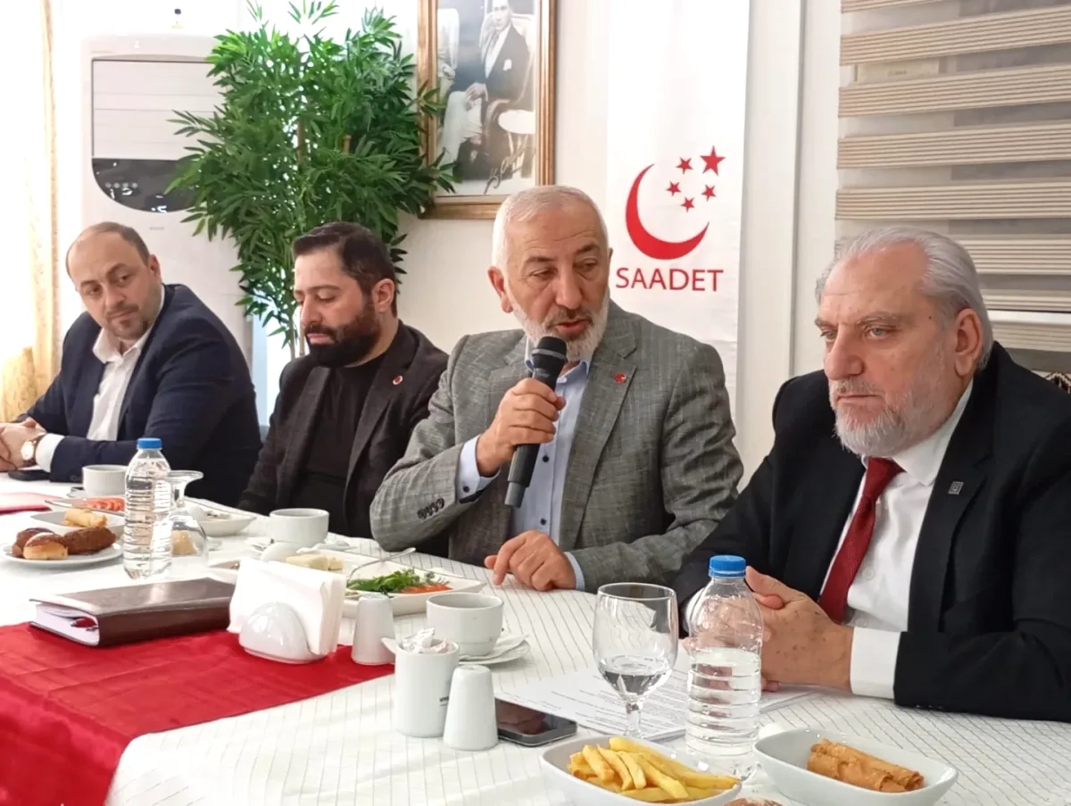 Saadet Partili Serenli'den İran'a Destek Çağrısı Saadet Partili Serenli'den İran'a Destek Çağrısı