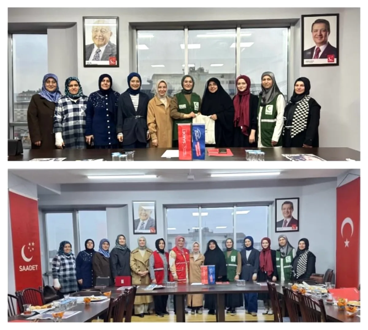 Saadet Partisi Beykoz Kadın Kolları, Sosyal Çürümeye Karşı STK'larla Buluştu Saadet Partisi Beykoz Kadın Kolları, Sosyal Çürümeye Karşı STK'larla Buluştu