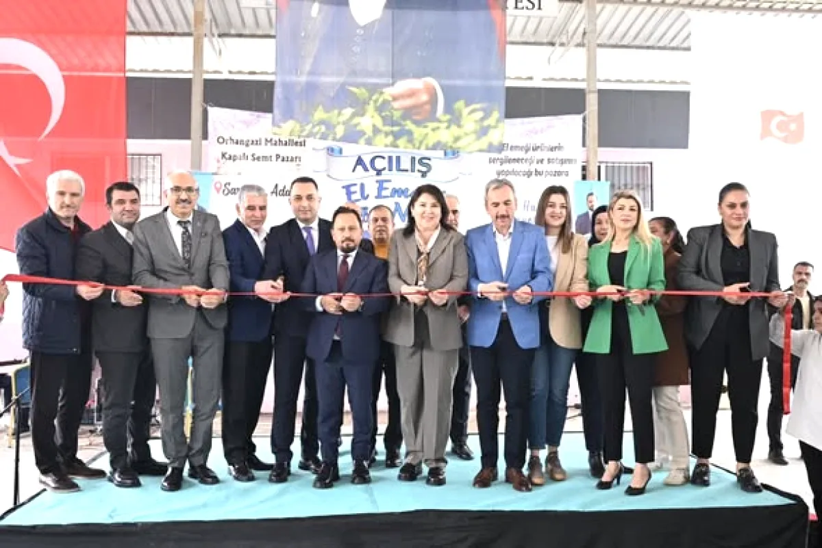 Sarıçam'da El Emeği Ürünler Pazarı Açıldı Sarıçam'da El Emeği Ürünler Pazarı Açıldı