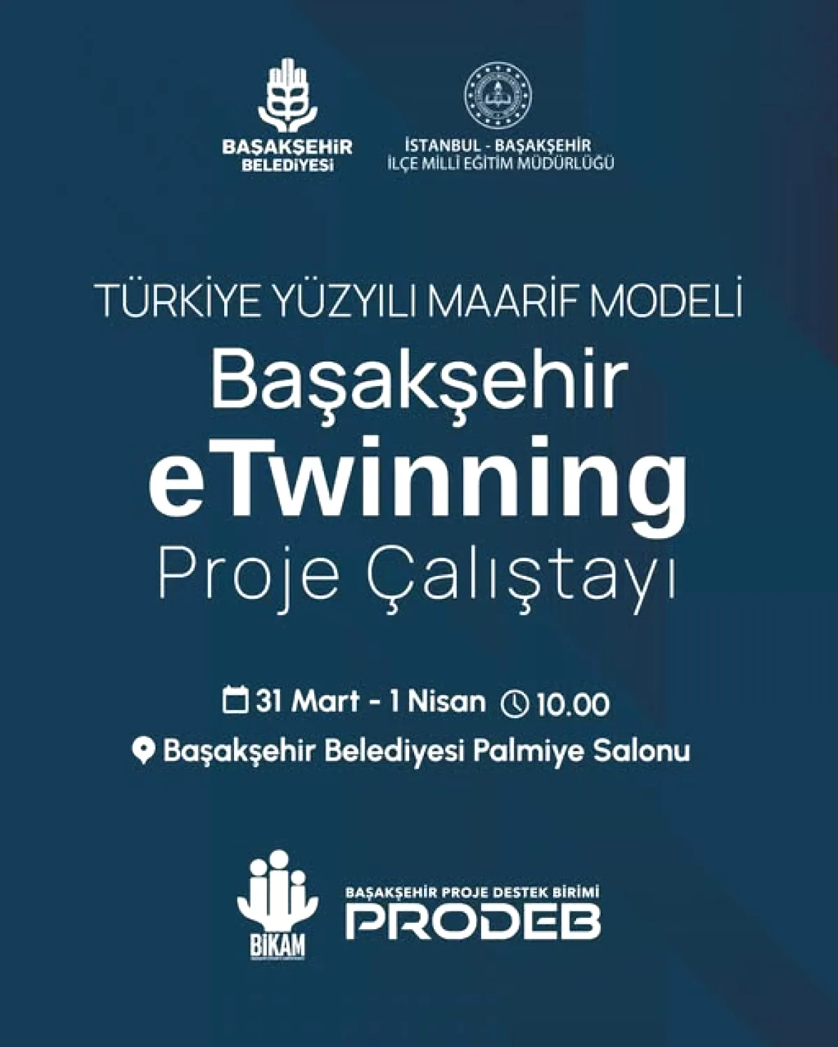 Başakşehir'de eTwinning Proje Çalıştayı: 31 Mart'ta Başlıyor Başakşehir'de eTwinning Proje Çalıştayı: 31 Mart'ta Başlıyor