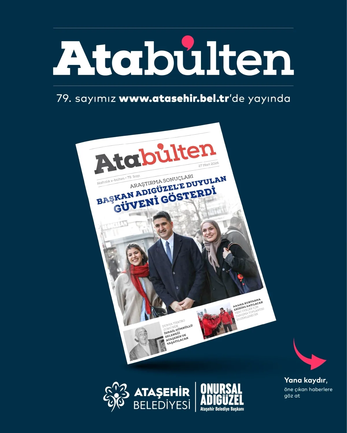 Ataşehir'de Gönüllü Aranıyor: ATAK Ekibi ve SECAP Anketi Ataşehir'de Gönüllü Aranıyor: ATAK Ekibi ve SECAP Anketi