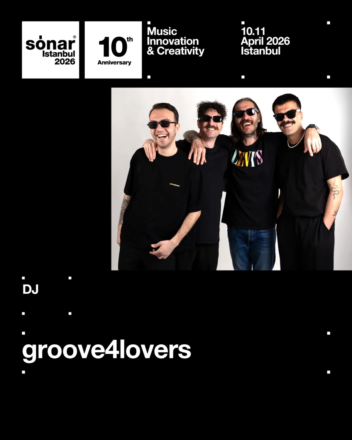 groove4lovers, Sónar Istanbul 2026'nın 10. Yıl Kadrosunda groove4lovers, Sónar Istanbul 2026'nın 10. Yıl Kadrosunda