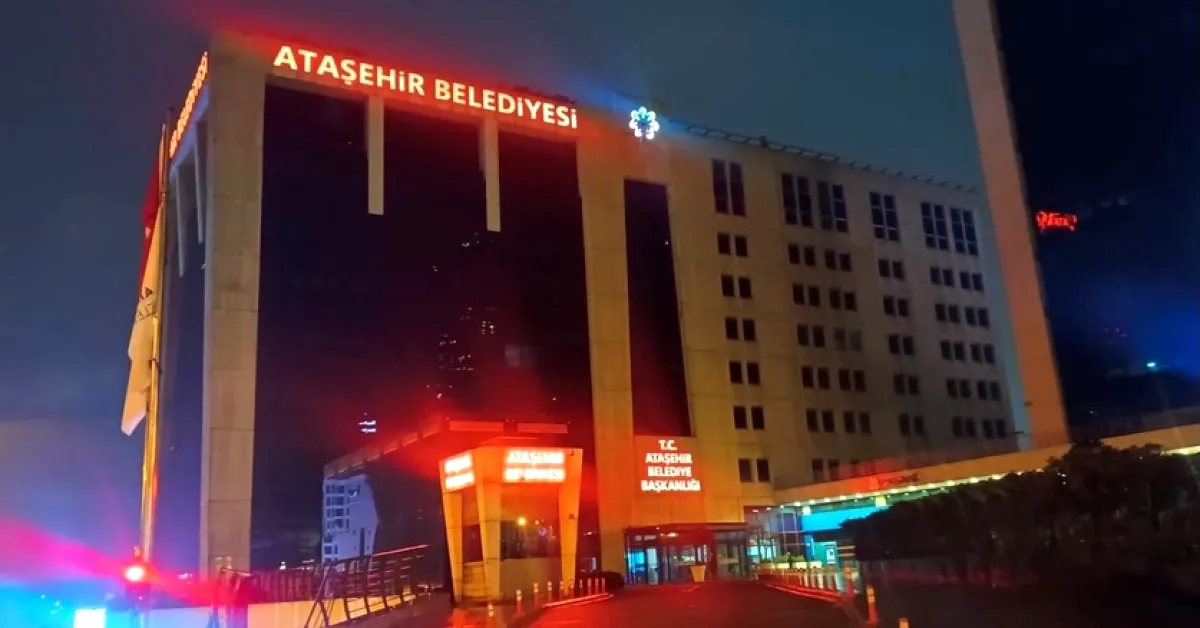 İstanbul Ataşehir Belediyesi, Dünya Saati'nde Işıkları Kapattı İstanbul Ataşehir Belediyesi, Dünya Saati'nde Işıkları Kapattı