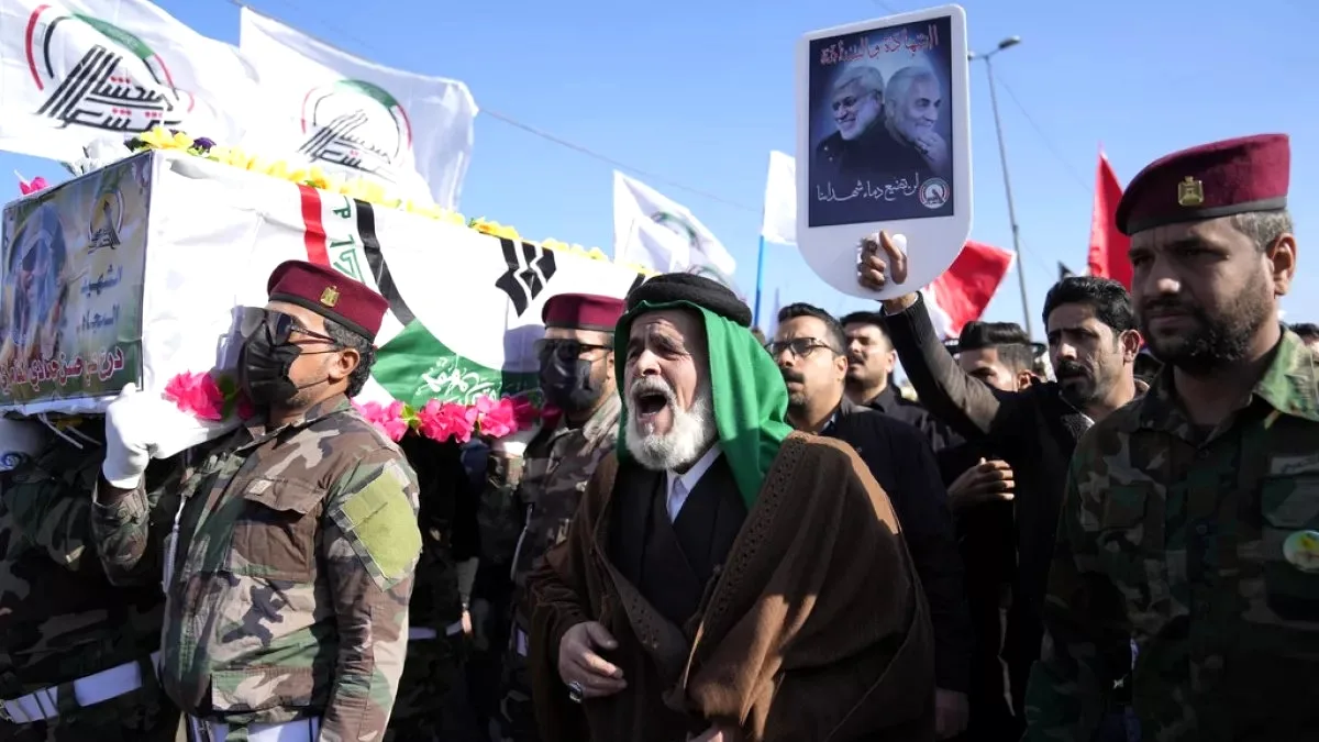 Kataib Hizbullah: 'Ukrayna da işbirliği yapanların çıkarlarını hedefleyeceğiz' Kataib Hizbullah: 'Ukrayna da işbirliği yapanların çıkarlarını hedefleyeceğiz'