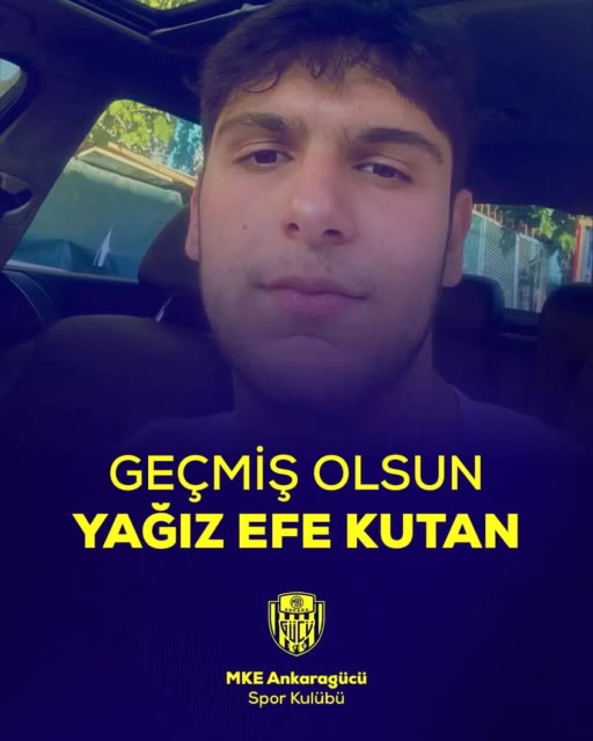 MKE Ankaragücü Taraftarı Kaza Geçirdi: Başkan Alparslan Devrede MKE Ankaragücü Taraftarı Kaza Geçirdi: Başkan Alparslan Devrede