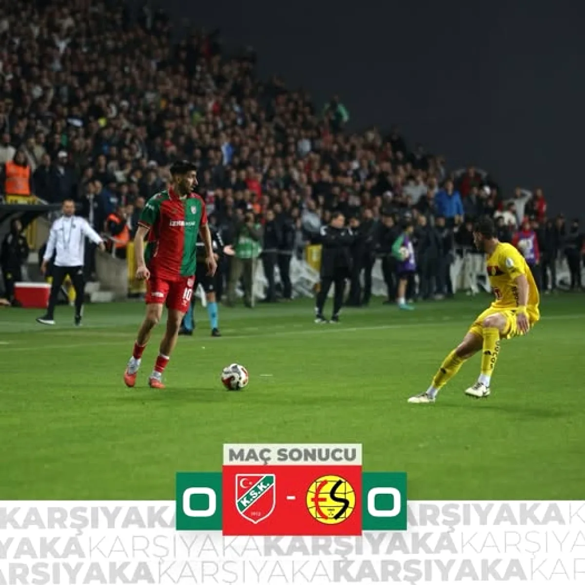 Karşıyaka, Eskişehirspor'u Sıfırlayamadı: 0-0 Berabere Karşıyaka, Eskişehirspor'u Sıfırlayamadı: 0-0 Berabere