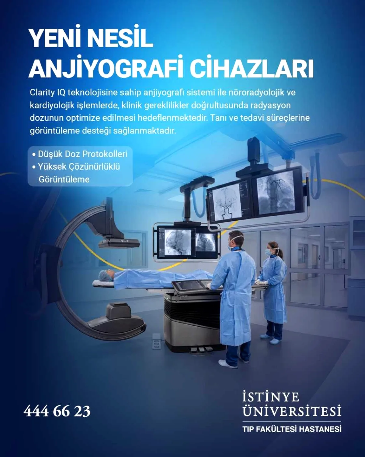 YYÜ Gaziosmanpaşa Hastanesi'ne Yeni Nesil Anjiyografi Cihazları YYÜ Gaziosmanpaşa Hastanesi'ne Yeni Nesil Anjiyografi Cihazları