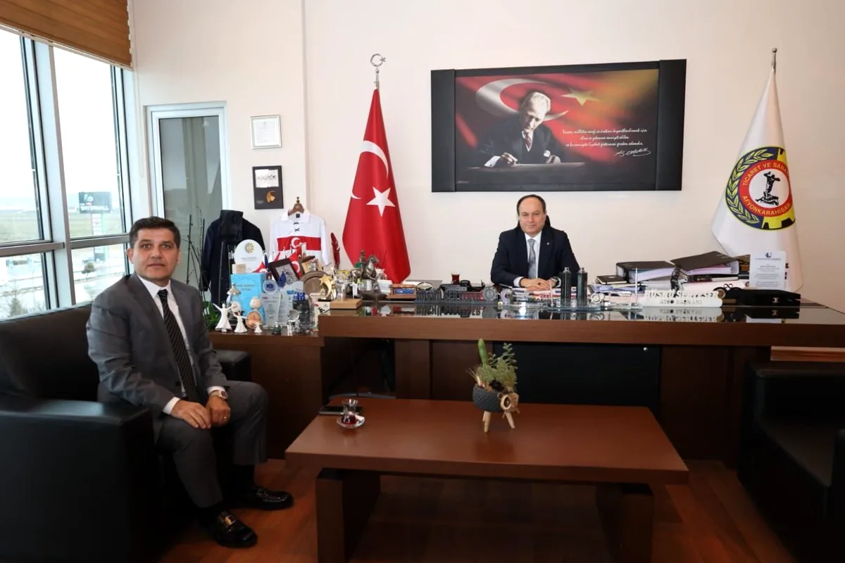 ATSO, TOBB Meclis Üyesi Gökhan Dursun'u Ağırladı ATSO, TOBB Meclis Üyesi Gökhan Dursun'u Ağırladı