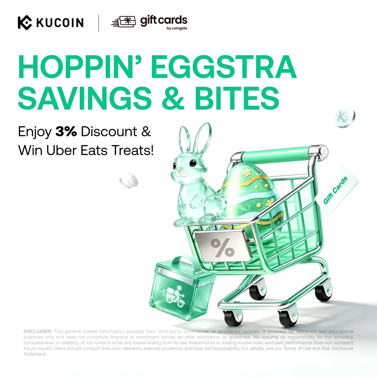 Easter Just Got Tastier: KuCoin Pay x CoinGate ile 30$ Hediye Fırsatı! Easter Just Got Tastier: KuCoin Pay x CoinGate ile 30$ Hediye Fırsatı!