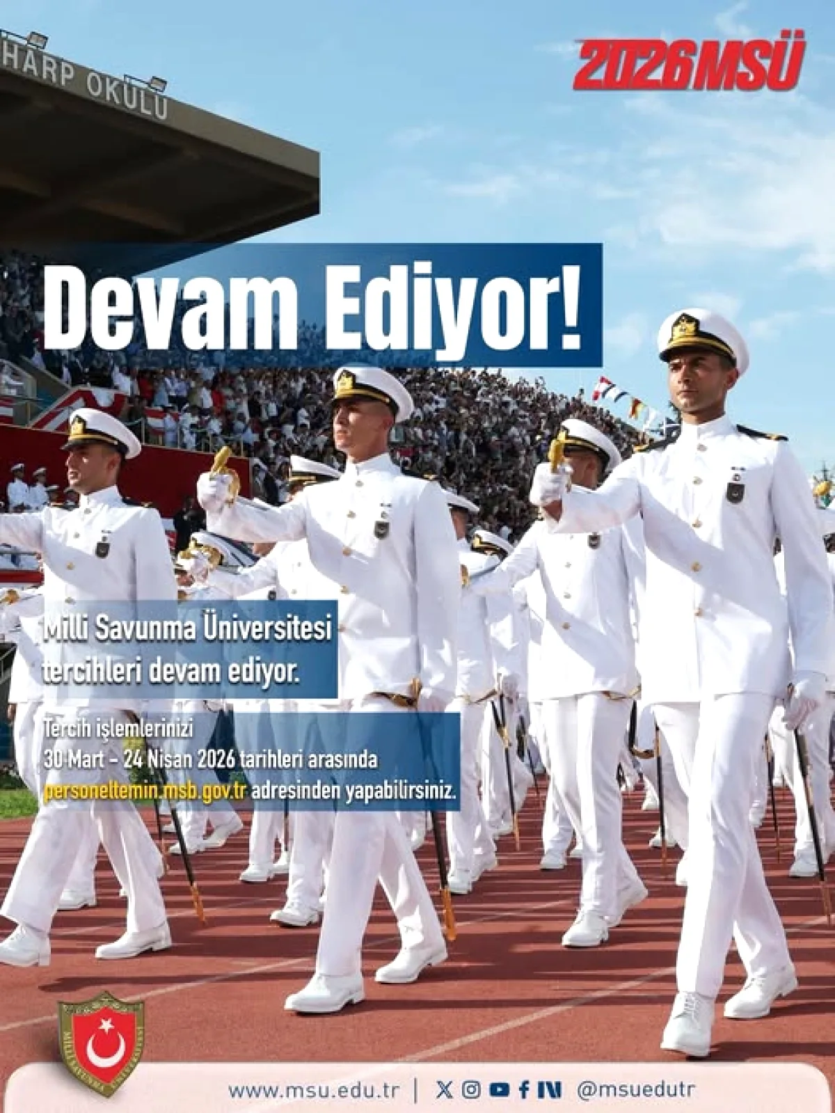 MSÜ Tercihleri İçin Son Gün 24 Nisan 2026 MSÜ Tercihleri İçin Son Gün 24 Nisan 2026