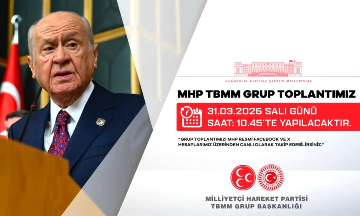 MHP TBMM Grubu Yarın Grup Toplantısı Düzenleyecek MHP TBMM Grubu Yarın Grup Toplantısı Düzenleyecek