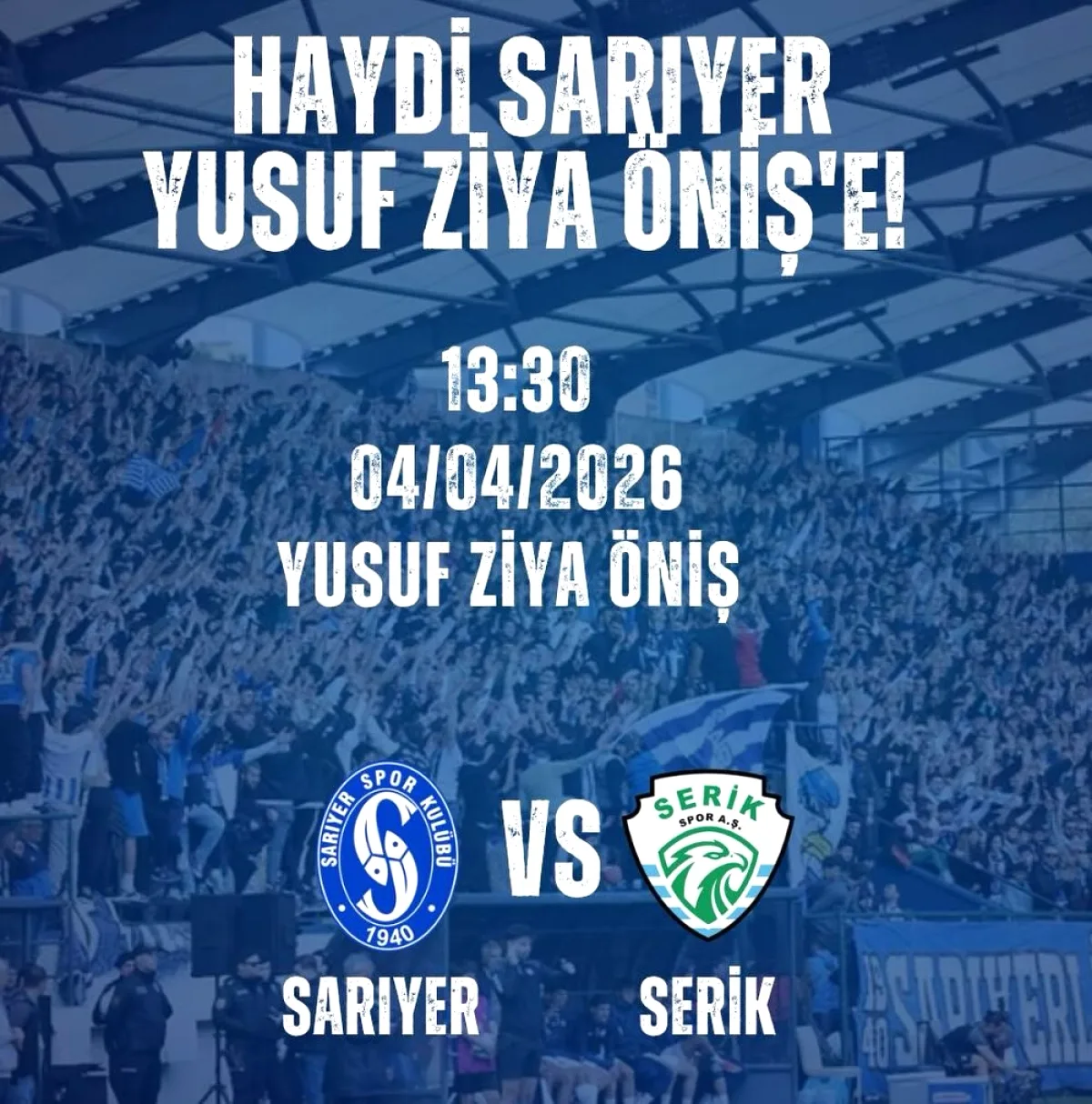 Sarıyer Taraftarlar Derneği Cumartesi 13:30'da buluşuyor Sarıyer Taraftarlar Derneği Cumartesi 13:30'da buluşuyor