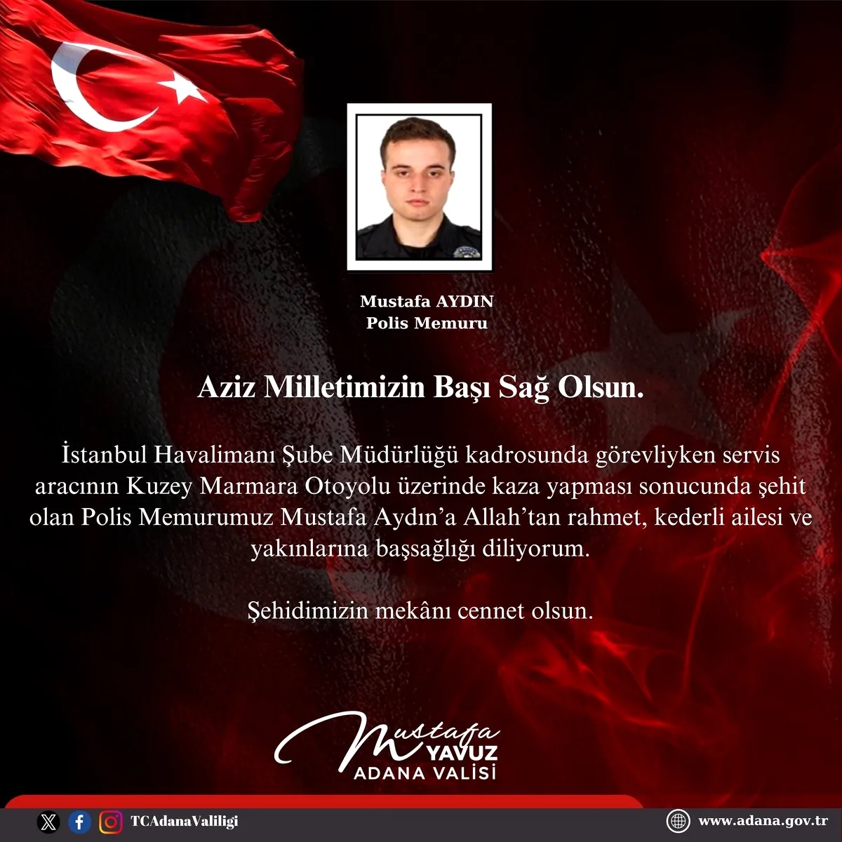 Adana Valisi Mustafa Yavuz Görevine Başladı Adana Valisi Mustafa Yavuz Görevine Başladı