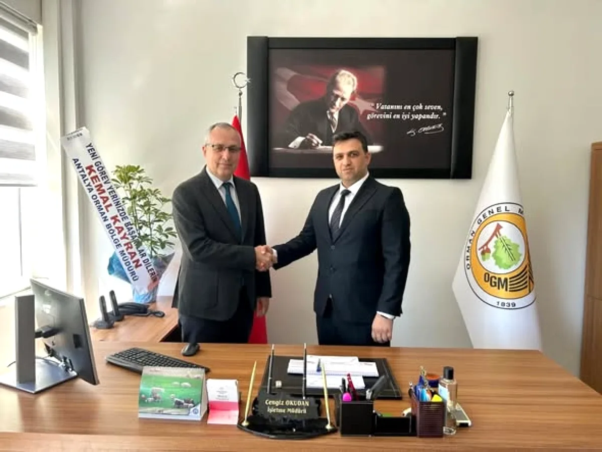 Kumluca Orman İşletme Müdürü Sefer Akan Göreve Başladı Kumluca Orman İşletme Müdürü Sefer Akan Göreve Başladı