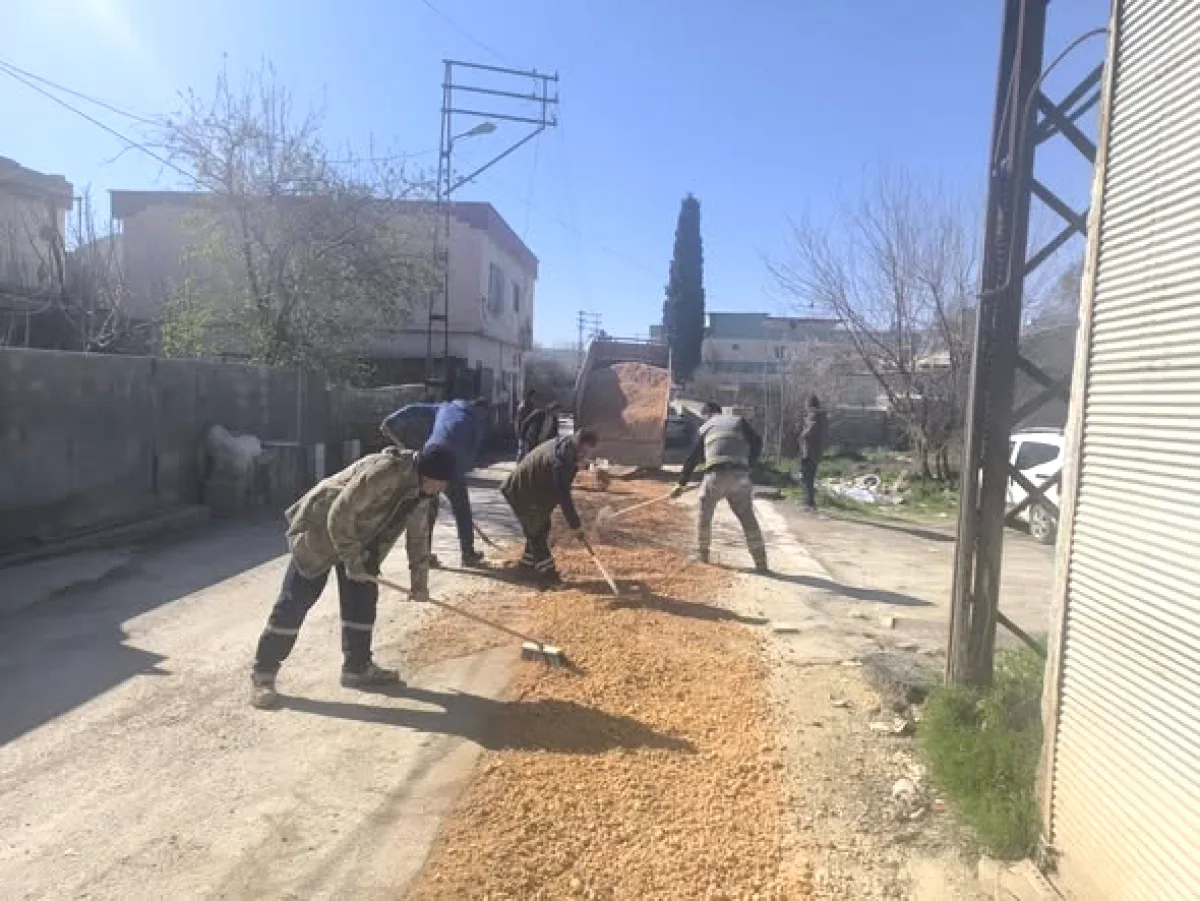 Araban'da Yol İyileştirme Çalışmaları Hız Kesmiyor Araban'da Yol İyileştirme Çalışmaları Hız Kesmiyor