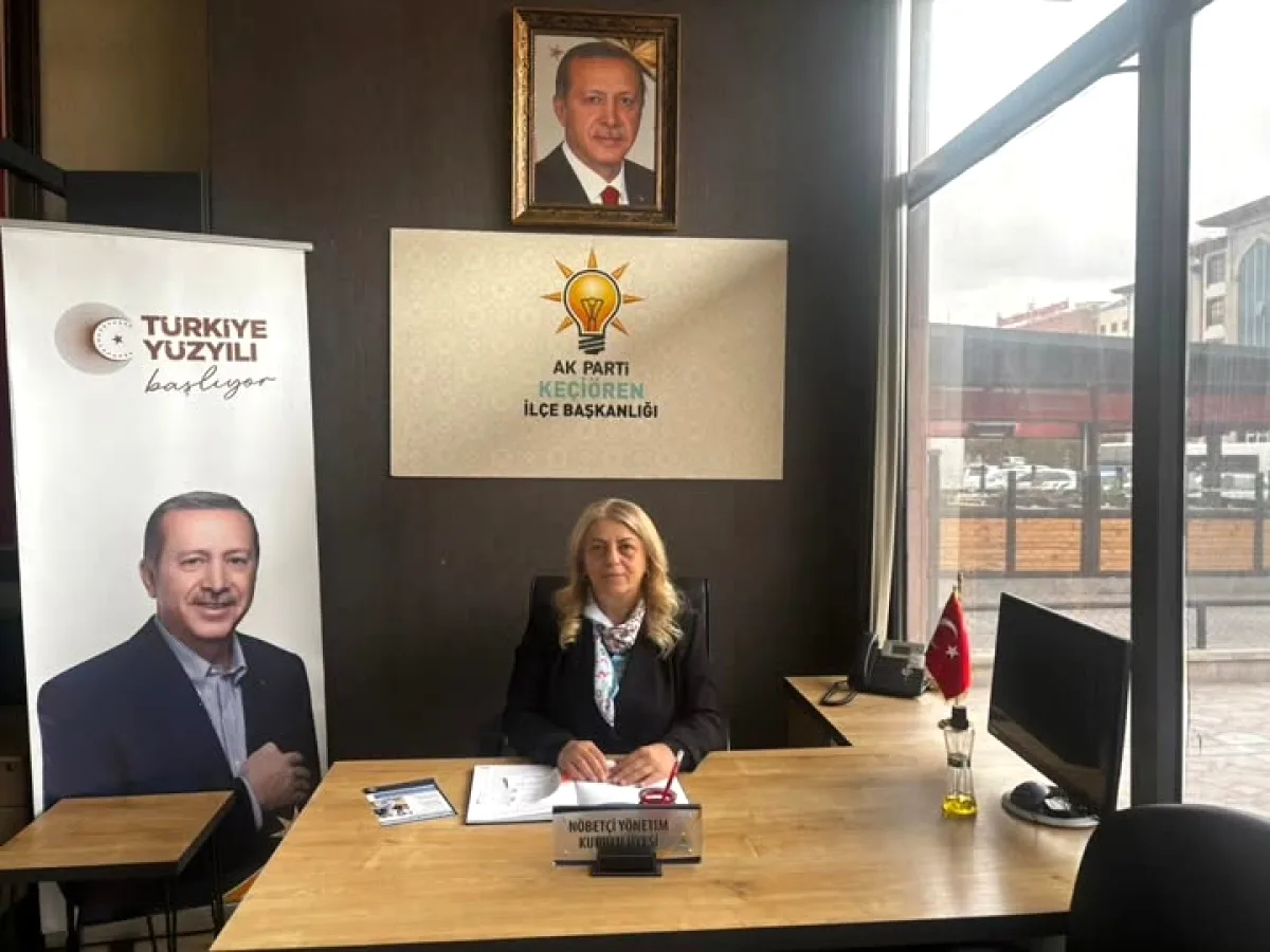 AK Parti Keçiören İlçe Başkanlığı'nda Nevim Yılmaz Bugün Nöbetçi AK Parti Keçiören İlçe Başkanlığı'nda Nevim Yılmaz Bugün Nöbetçi