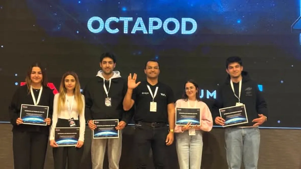 ATÜ'lü Öğrenciler Uzay Hackathonu'nda Birinci Oldu ATÜ'lü Öğrenciler Uzay Hackathonu'nda Birinci Oldu