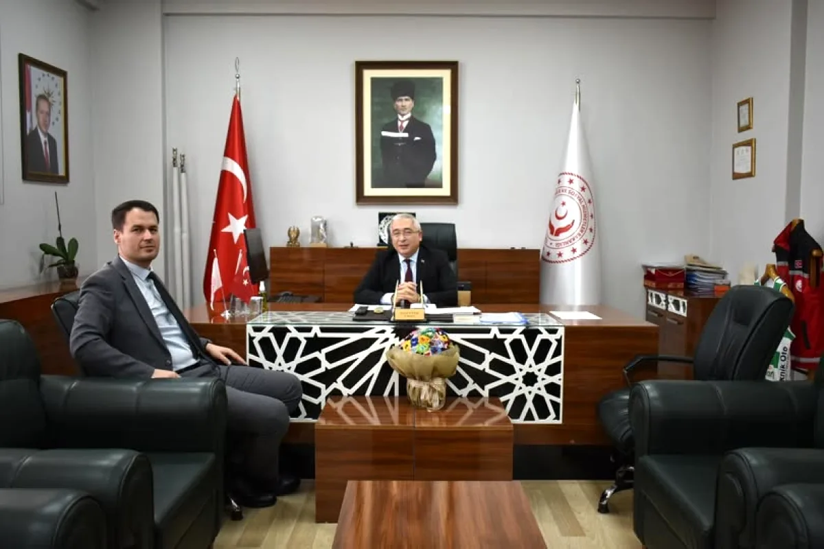 Bursa'da Sağlık Sen Başkanı ile Protokol Ziyareti Bursa'da Sağlık Sen Başkanı ile Protokol Ziyareti