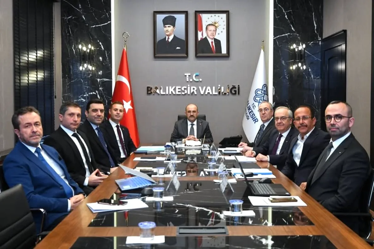 Balıkesir'de Yatırım Vizyonu Masaya Yatırıldı Balıkesir'de Yatırım Vizyonu Masaya Yatırıldı