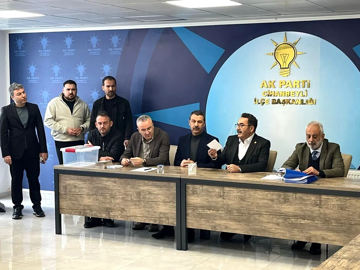 AK Parti Cihanbeyli'de İstişare Toplantısı Gerçekleştirdi AK Parti Cihanbeyli'de İstişare Toplantısı Gerçekleştirdi