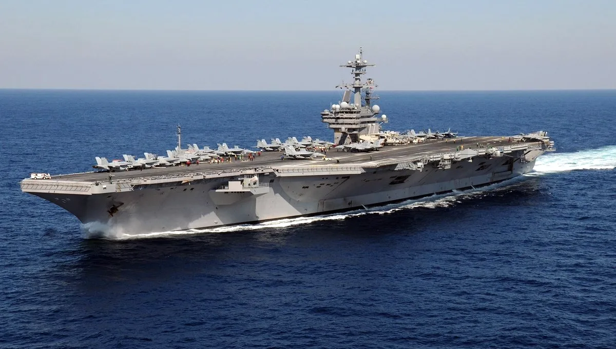 ABD Donanması Orta Doğu'ya İkinci Uçak Gemisi Yolladı: USS George H.W. Bush Yola Çıktı ABD Donanması Orta Doğu'ya İkinci Uçak Gemisi Yolladı: USS George H.W. Bush Yola Çıktı