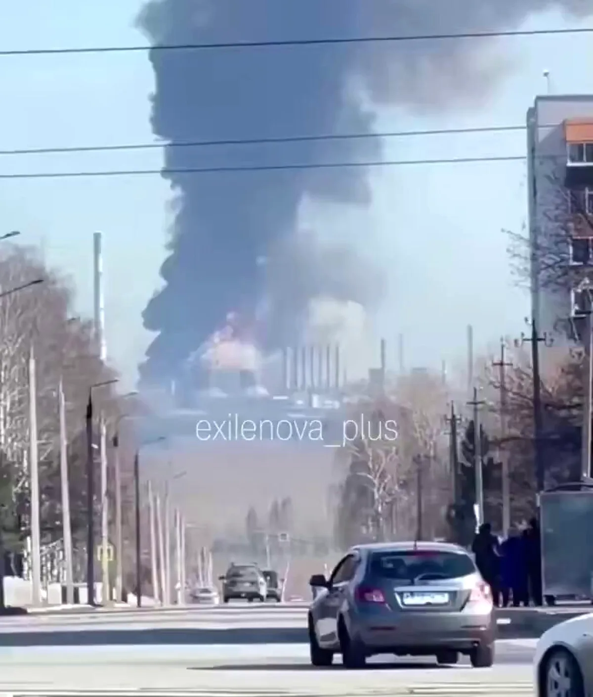 Rusya'nın Dev Petrokimya Tesisine Ukrayna İHA Saldırısı Rusya'nın Dev Petrokimya Tesisine Ukrayna İHA Saldırısı