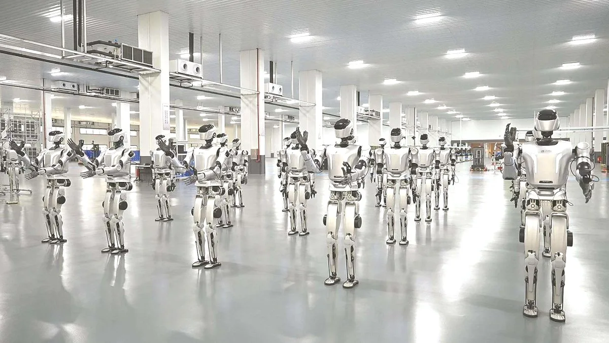 Shenzhen'de İnsansı Robot Üretim Hattı Açıldı: 30 Dakikada 1 Robot Shenzhen'de İnsansı Robot Üretim Hattı Açıldı: 30 Dakikada 1 Robot
