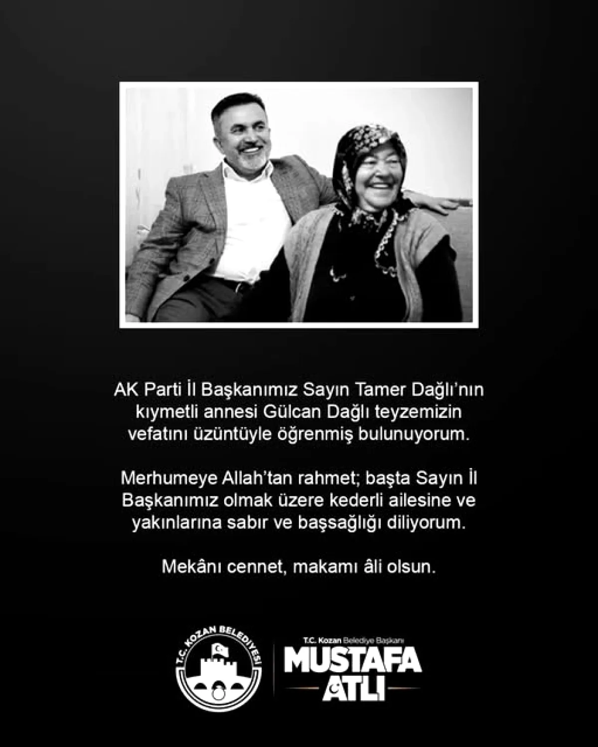 Kozan Belediyesi İstiklal Marşı Paylaştı Kozan Belediyesi İstiklal Marşı Paylaştı